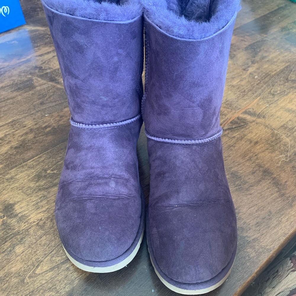 Ugg boots. Purple. Worn maybe 5-6 times.